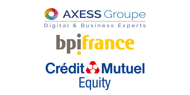 Logo de Axess Groupe - Bpifrance - Crédit mutuel