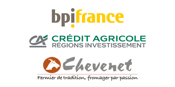 Logo de Bpifrance credit agricole - Chevenet
